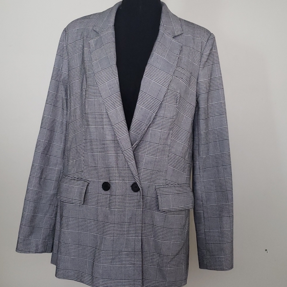 Forever21  Glen Plaid Blazer - Picture 3 of 10